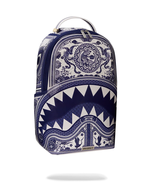 SPRAYGROUND PORCELAIN TIGER PHOENIX SHARK BACKPACK